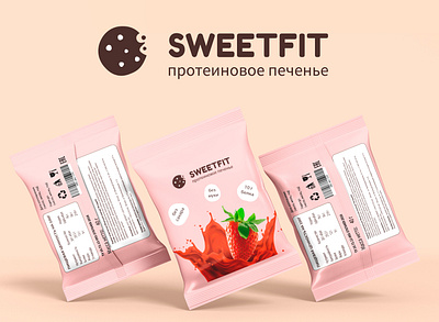 SWEETFIT brand logo&package design adobe illustrator adobe photoshop branding design graphic design logo logo design package design