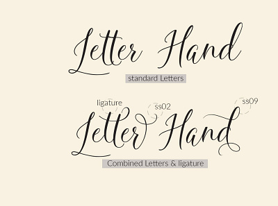 Sophie letter calligraphy font custom fonts elegant font handwriting font logo font typography