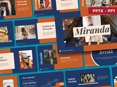 MIRANDA PPTX-PPT brochure template portfolio