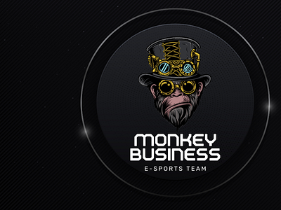 Monkey Business - Logo 3d animation app branding design graphic design illustration logo oritsutechnologies ui vector