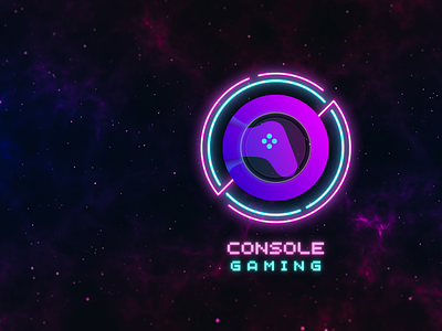 Console Gaming - Logo 3d animation app branding design esports graphic design illustration logo oritsutechnologies ui vector