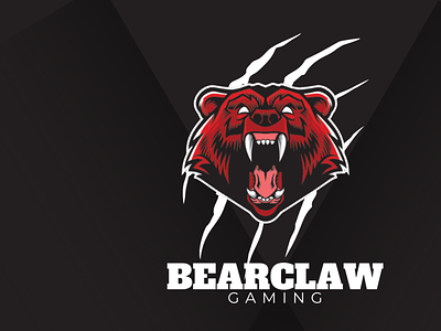 BearClaw Gaming - Logo 3d animation app branding design esports gaming graphic design illustration logo oritsutechnologies ui vector