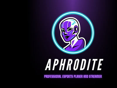 Aphrodite - Logo 3d animation app branding design esports graphic design illustration logo oritsutechnologies streamer ui vector