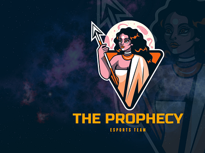 The Prophecy - Logo 3d animation app branding design esports graphic design illustration logo oritsutechnologies ui vector