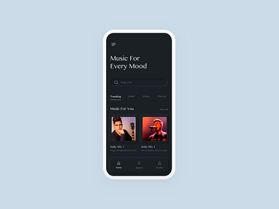 Neumorphism Music App animation app app animation concept design creative dark ui design minimal minimalism music music app music player neumorphic neumorphism play trending typography ui ui animation uidesign