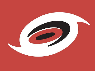 Basic NHL Logo 4/30 - Carolina Hurricanes flatdesign flaticon logo nhl vector
