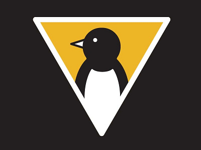 Basic NHL Logo 6/30 - Pittsburgh Penguins flatdesign flaticon logo nhl vector