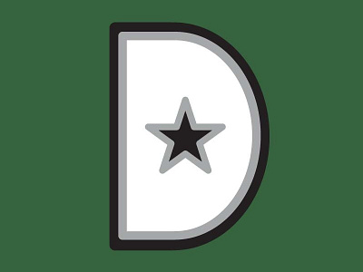 Basic NHL Logo 13/30 - Dallas Stars flatdesign flaticon logo nhl vector