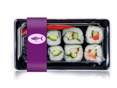 Sushi logotype branding graphic design logo