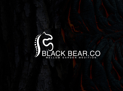 Black Bear graphic design illustration ui