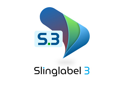 Slinglabel Logo + App Logo app logo branding figma logo design