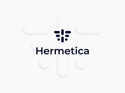 Logo For Hermetica (White Background) branding design graphic design illustration logo