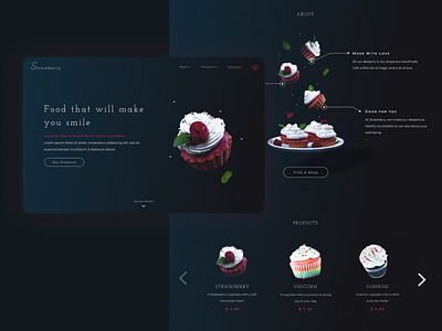 Web Design for Strawberry