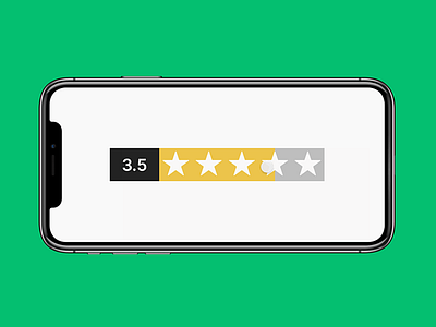 User Ratings input figma gif animation prototype ratings stars ui