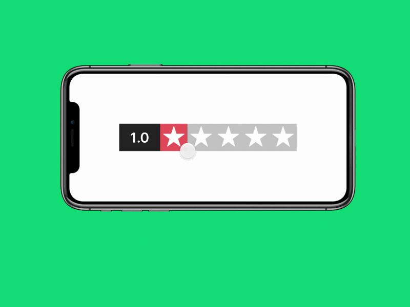 User Ratings input interaction gif animation ratings stars