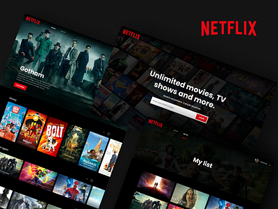 NETFLIX Redesign Concept