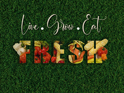 Eat Fresh Flyer Design design flyer graphic design illustration poster