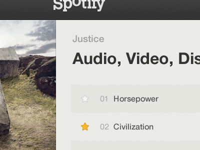 Spotify Redesign #01