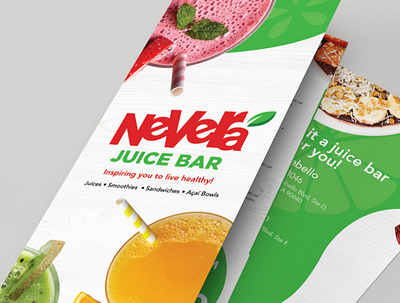 Nevera Juice Bar Whittier - Branding Design graphic design agency