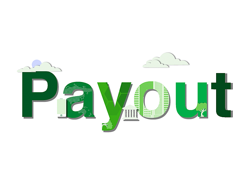 Pay Out animation branding design dribbble motion shot trieuvo typography vietnam