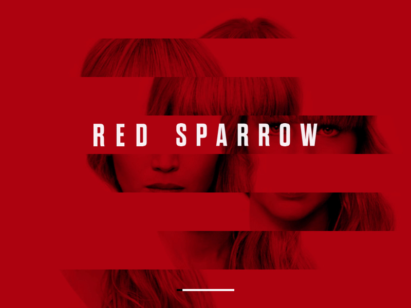 Red Sparrow Loading desktop interaction landing loading page red sparrow woman