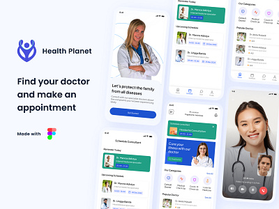 Health Planet: Appointment Booking For Doctors Mobile App