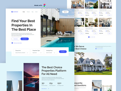 Real Estate Website Design