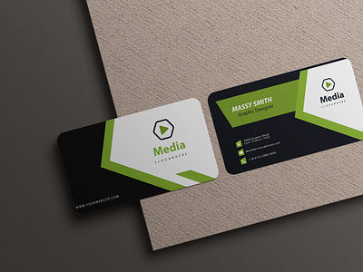 business card by usra mujahid shykh on Dribbble