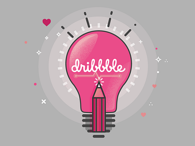 Dribbble Sticker draw dribbble illustration mule pencil playoff shot sticker vector