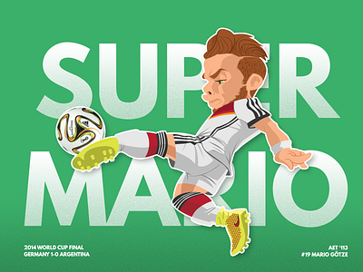 World Cup 2014 tribute illustration