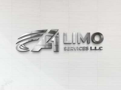 Limo Service Logo Design 3d animation app astronaut branding business card design design dog facebook graphic design illustration limo service logo design logo motion graphics silver logo stationary design transpotation logo ui ux vector