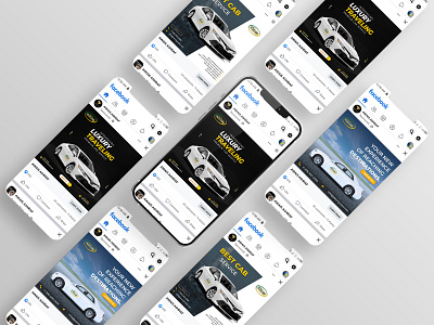 Cab service Social Media Posts 3d animation app astronaut branding business card design design facebook graphic design illustration logo logo design motion graphics stationary design typography ui vector