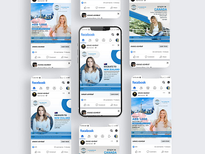 Immigration Social Media Post Designs