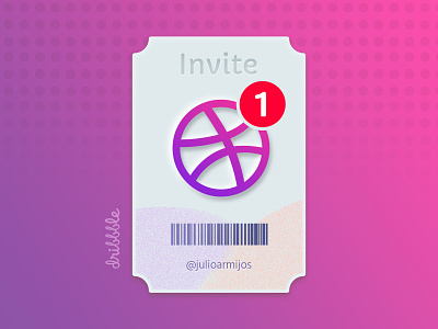 Dribbble Invite +1 dribbble free invite giveaway invitation invites new