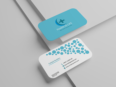 Business Card Visiting Card behance branding businesscard businessidentity corporateidentity design dribbble graphic design hospital hospitalcard identity illustration logo print printdesign vector visitingcard