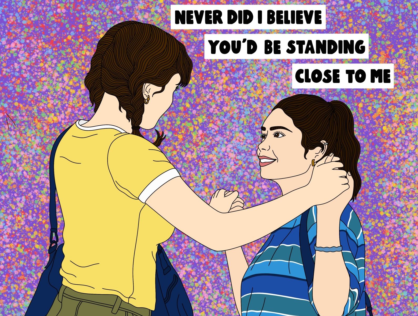 You’re the girl of my dreams Crush fanart by Ana Karen on Dribbble