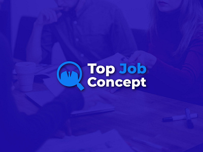 Top Job Concept adobe adobe illustrator branding design graphic design logo