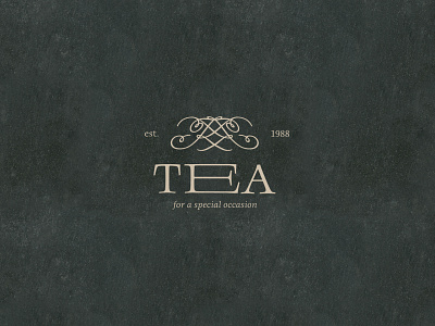 Logo Design // Tea branding dailylogochallenge design graphic design icon logo logotype minimal typography vector