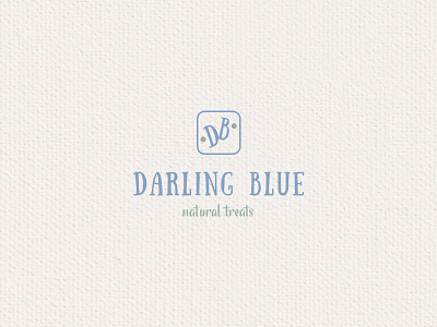Logo Design // Darling Blue branding dailylogochallenge design graphic design icon logo logotype minimal typography vector