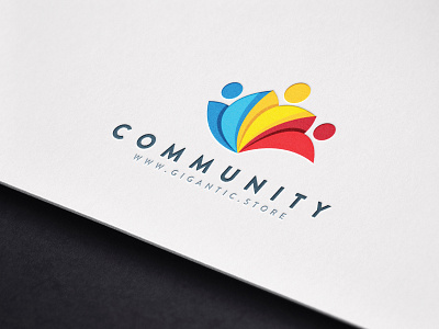 Logo Design Template for Community Brand by Mark Rise on Dribbble
