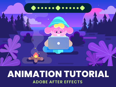 Chill lofi Animation Tutorial in After Effects - Background