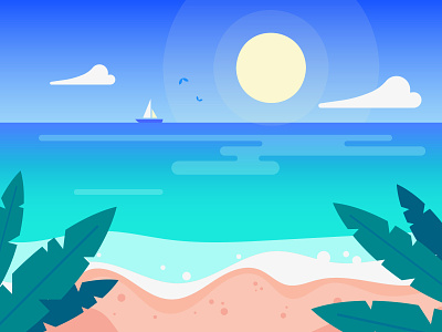 Nature Wallpaper designs, themes, templates and downloadable graphic  elements on Dribbble