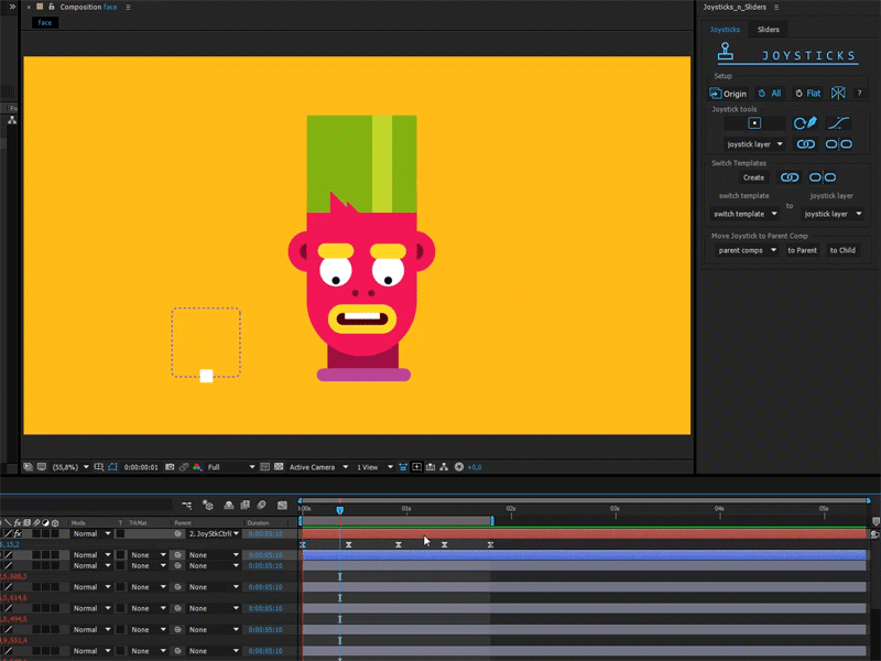 Basic Head Animation - After Effects Tutorial