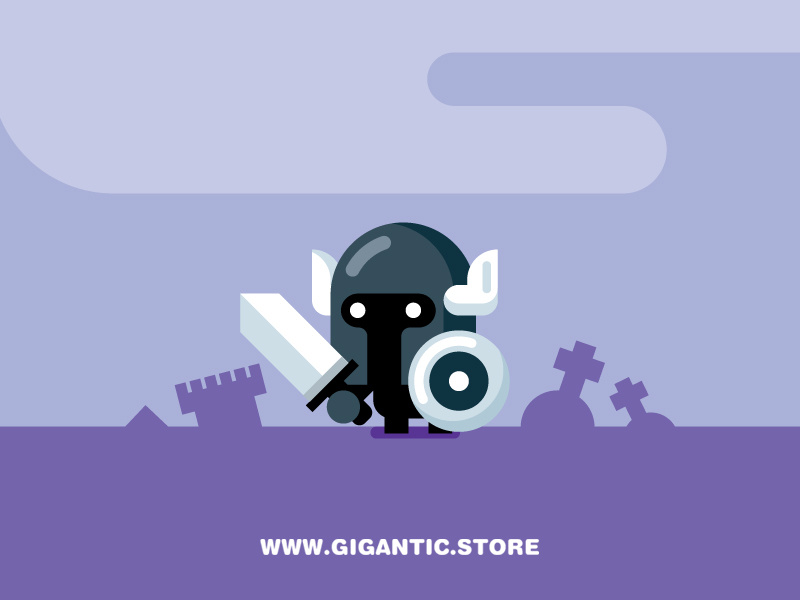  Flat Design EASY Game Character by Gigantic on Dribbble