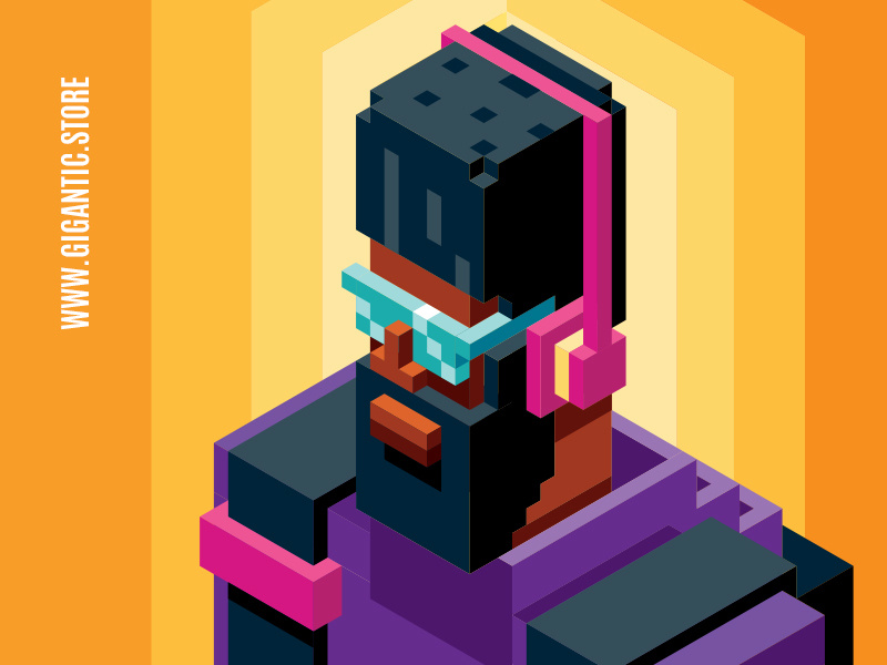 Isometric Character Design by Mark Rise on Dribbble