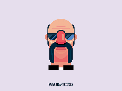 Flat Design Art Character, Illustration in Adobe Illustrator