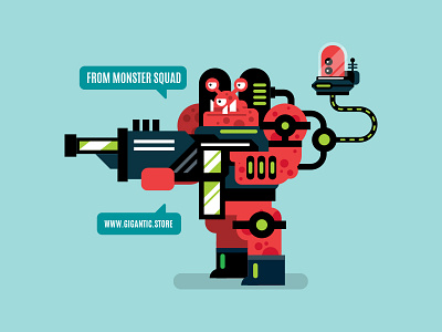 Digital Illustration: Game Design Monster Squad