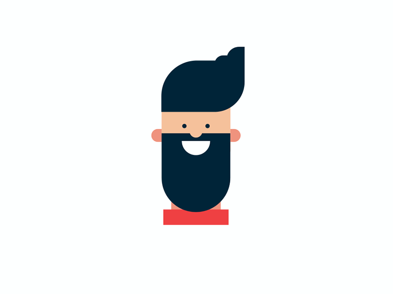 10 Hairstyles for Flat Design Character Illustration