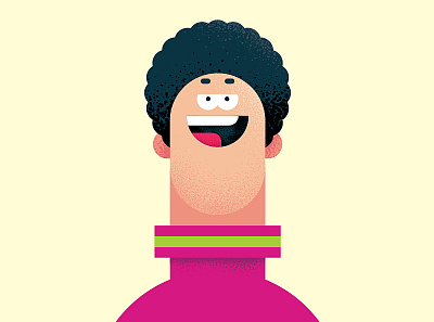 Flat Design Portrait Illustrations - TUTORIAL cartoon character design drawing flat flat design illustration man person vector