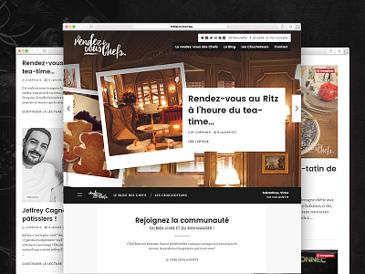 Le rendez-vous des Chefs blog chief community culinary food gastronomy lifestyle media social network